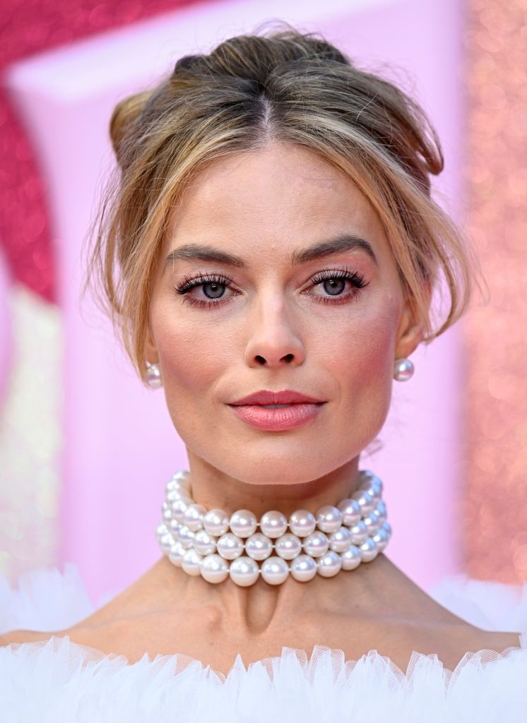 LONDON, ENGLAND - JULY 12: Margot Robbie attends the "Barbie" European Premiere at Cineworld Leicester Square on July 12, 2023 in London, England. (Photo by Gareth Cattermole/Getty Images)