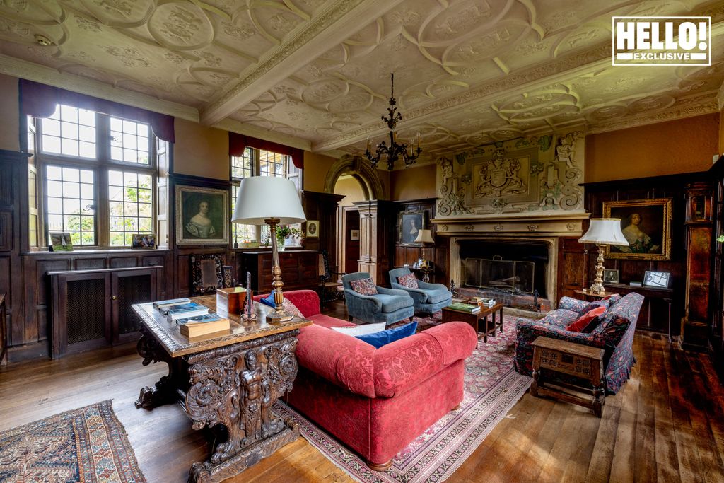 Inside Viscount and Viscountess Hinchingbrooke's stunning stately home ...