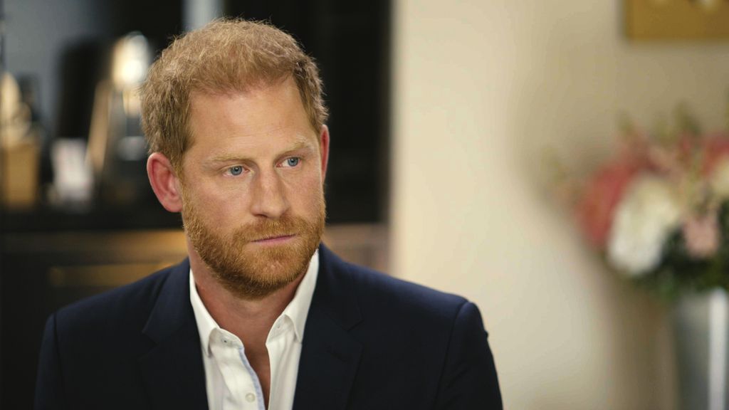 Prince Harry during his interview on Tabloids on Trial