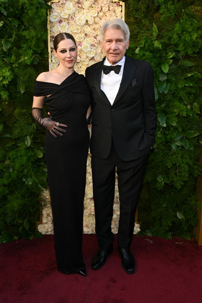 Harrison Ford supported by rarely-seen daughter Georgia at Golden ...