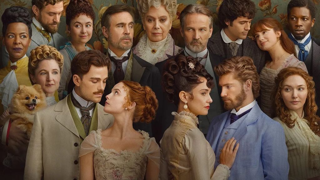 The cast of new period drama The Forsytes