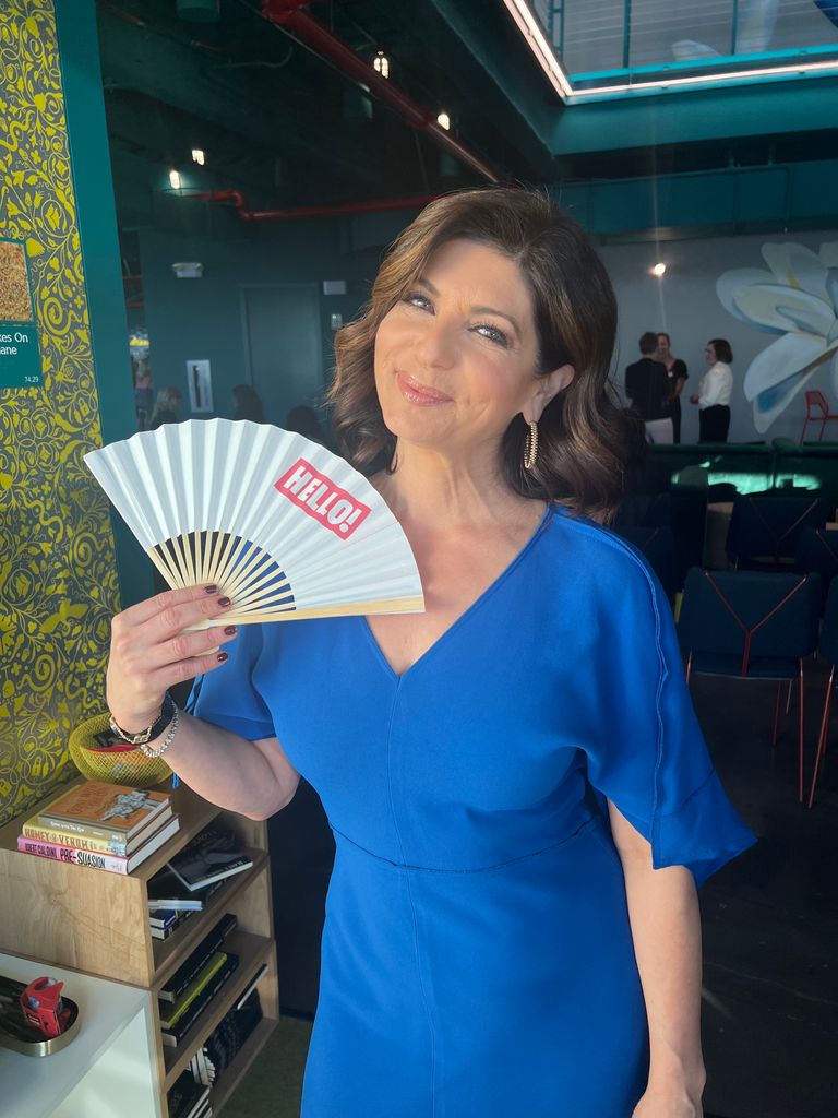 TV host and author Tamsen Fadal is clearly a fan of HELLO! 