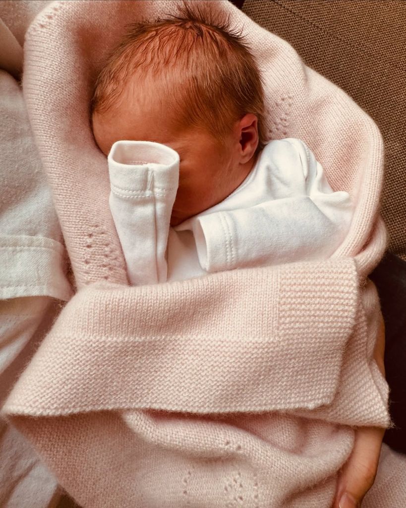 A photo of Baby Athena, Princess Beatrice's daughter 