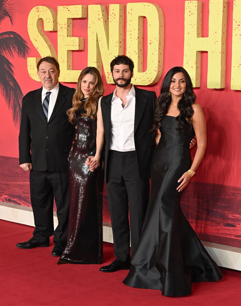 (L-R) Sam Raimi, Rachel McAdams, Dylan O'Brien and Zainab Azizi 