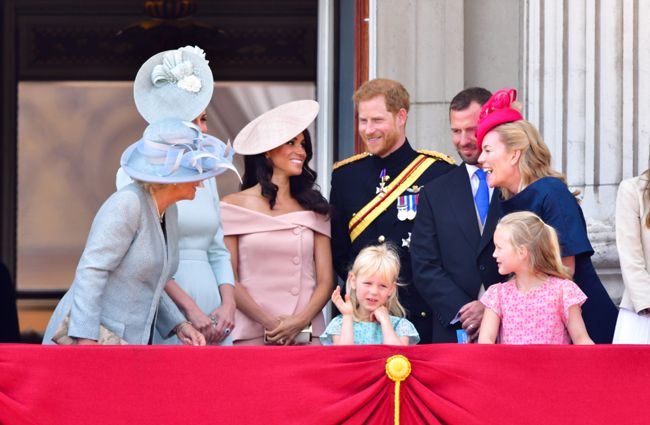 meghan markle at trooping the colour
