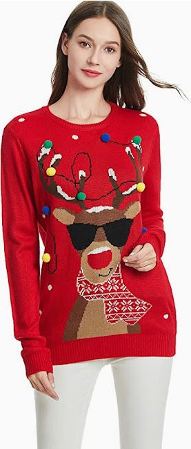 amazon ugly christmas sweater for holidays