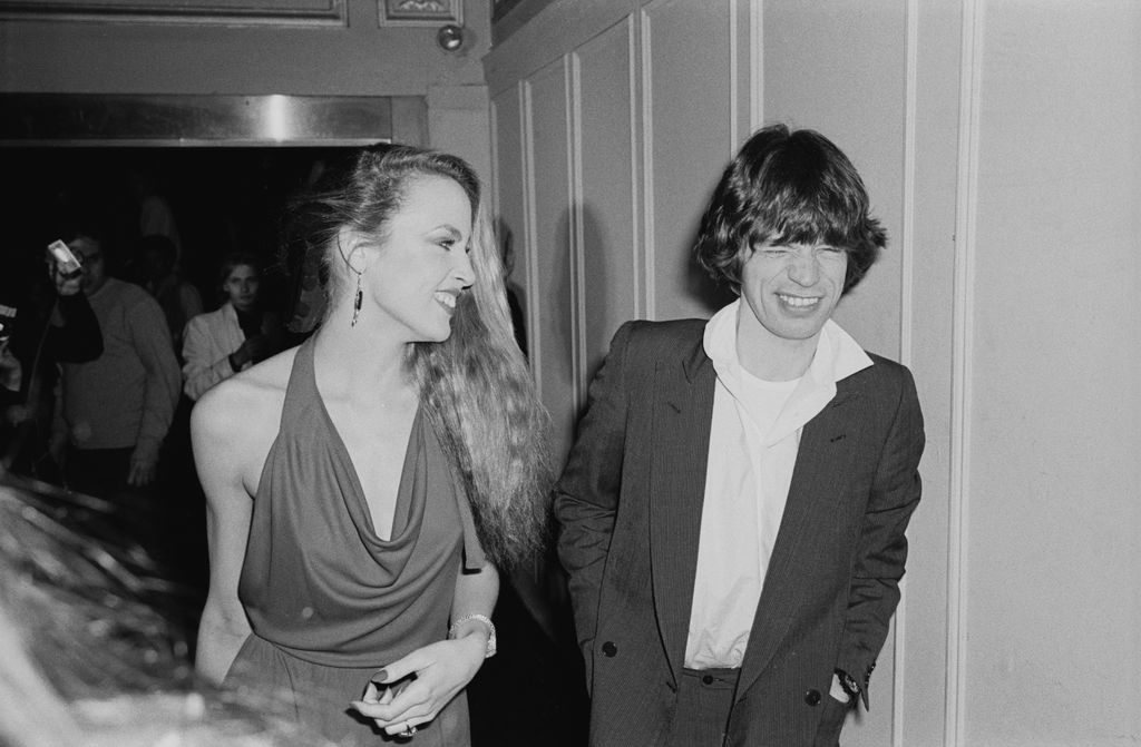 Mick Jagger & Jerry Hall