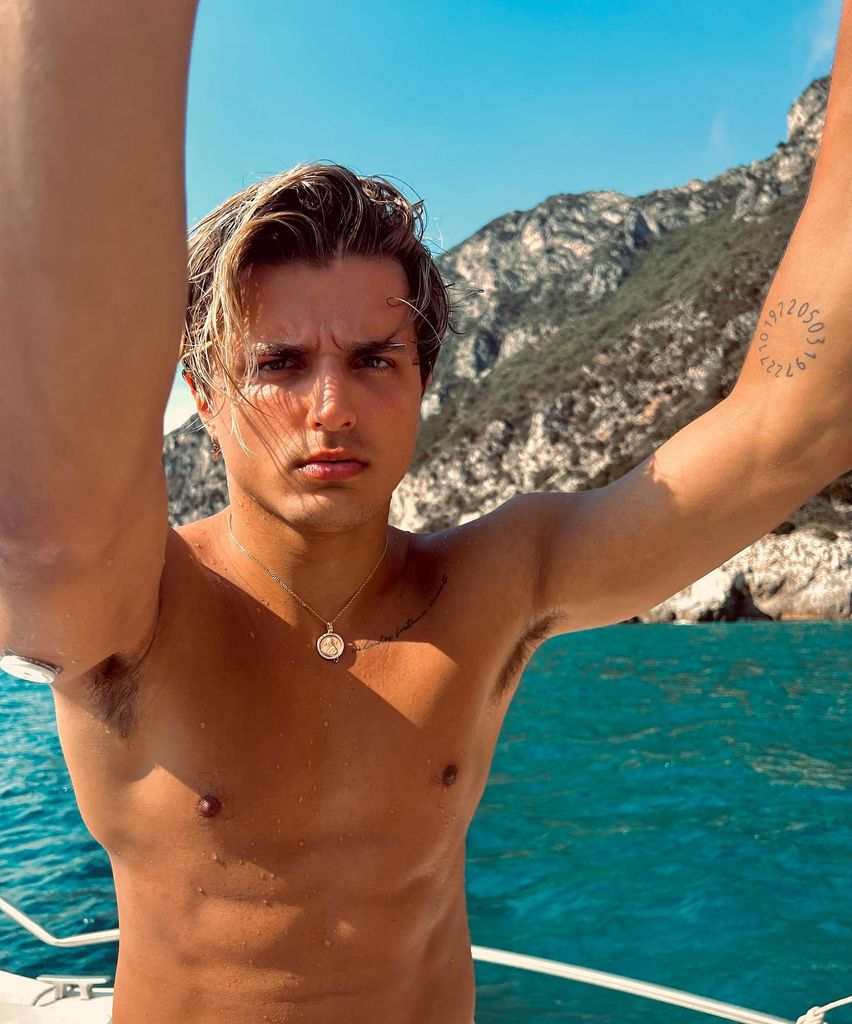 Strictly S Nikita Kuzmin Puzzles Fans With Cryptic Tattoo In Shirtless Photo HELLO