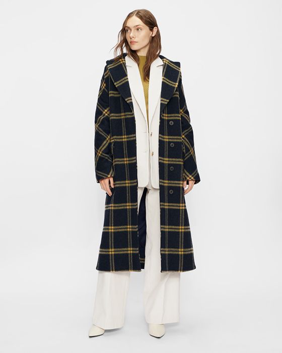 check coat ted baker