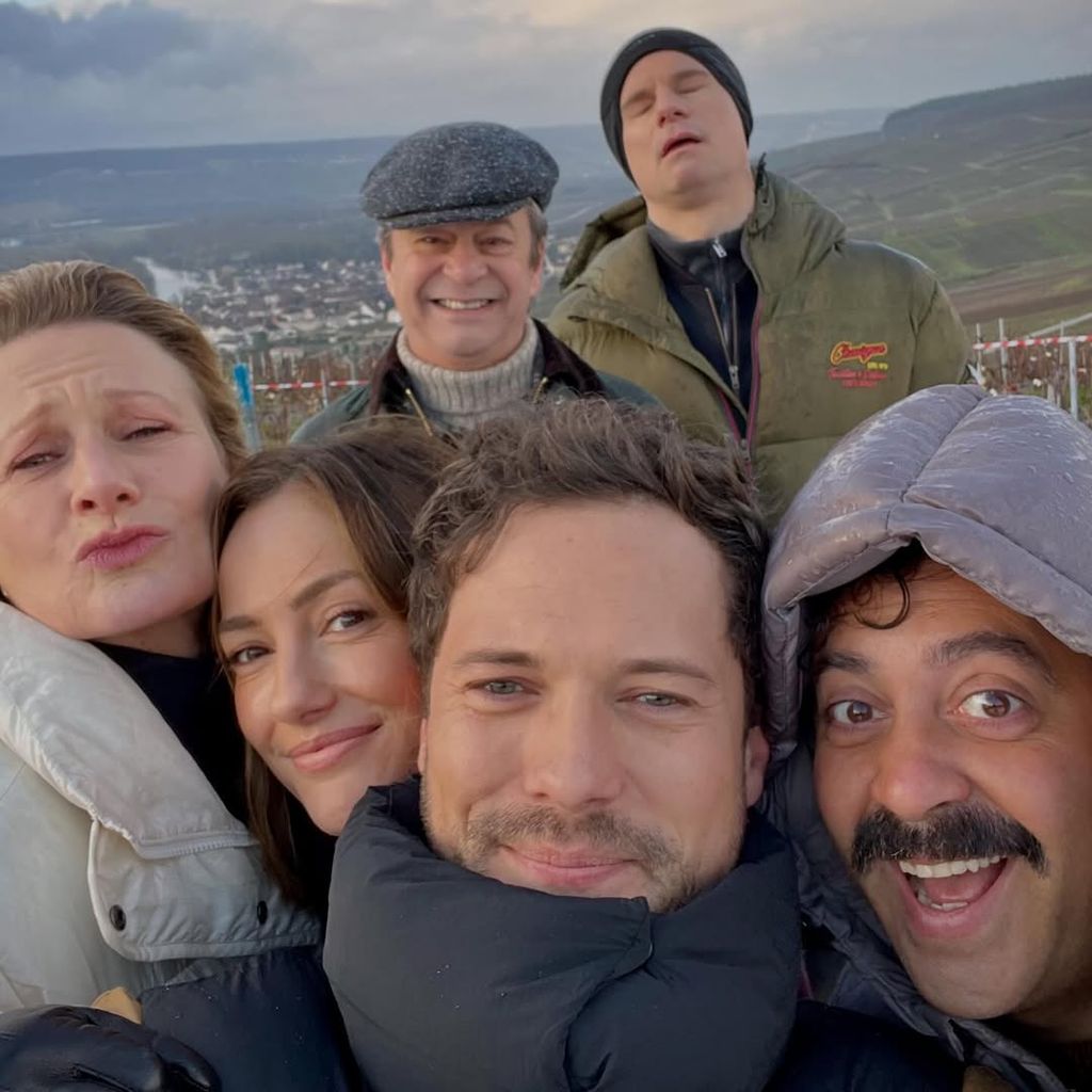 Mina and Tom star in the holiday film