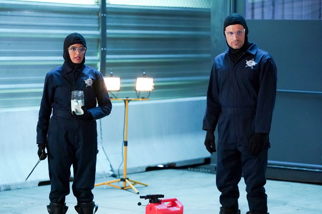 Allie and Josh in season one of CSI Vegas