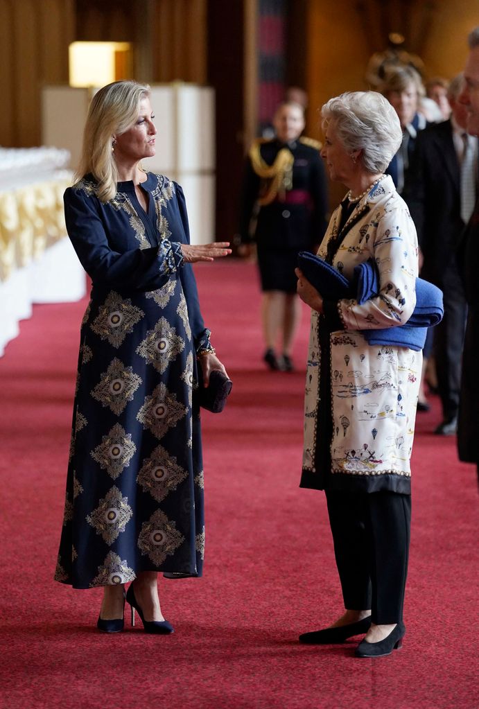 The Duchess of Edinburgh and the Duchess of Gloucester attended the reception
