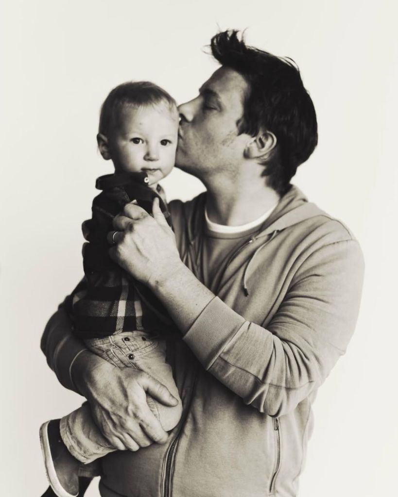 The sweet dedication post included a picture of the father-son duo when Buddy was still a toddler