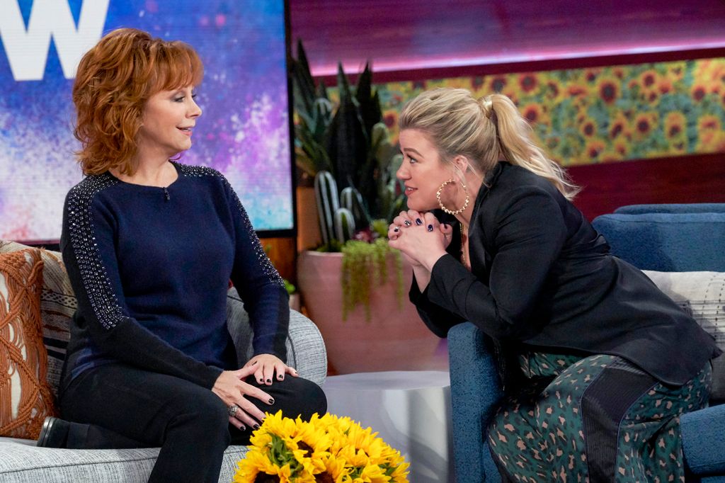 Reba McEntire and Kelly Clarkson on The Kelly Clarkson Show