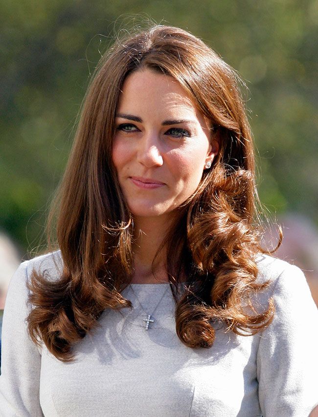 Kate favours natural looking make up
