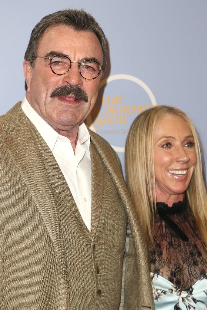LOS ANGELES, CA - OCTOBER 04:  Tom Selleck and Jillie Mack attend the CBS' "The Carol Burnett Show 50th Anniversary Special" at CBS Televison City on October 4, 2017 in Los Angeles, California.  (Photo by Tommaso Boddi/WireImage)