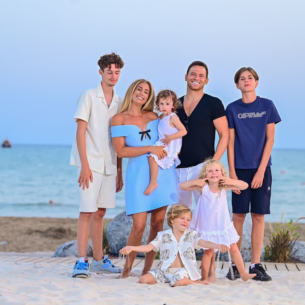 Stacey Solomon and Joe Swash family 