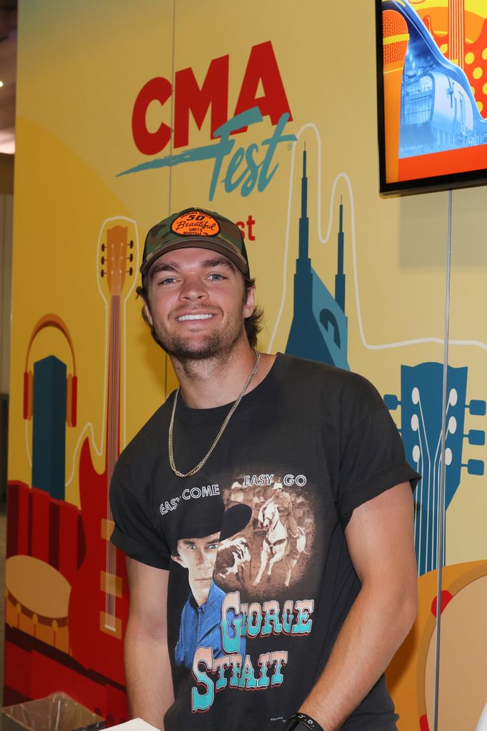 Conner Smith attends CMA Fest 2022 at Music City Center on June 10, 2022 in Nashville, Tennessee
