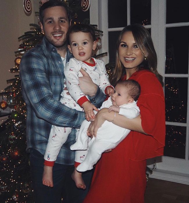 sam faiers instagram family christmas picture