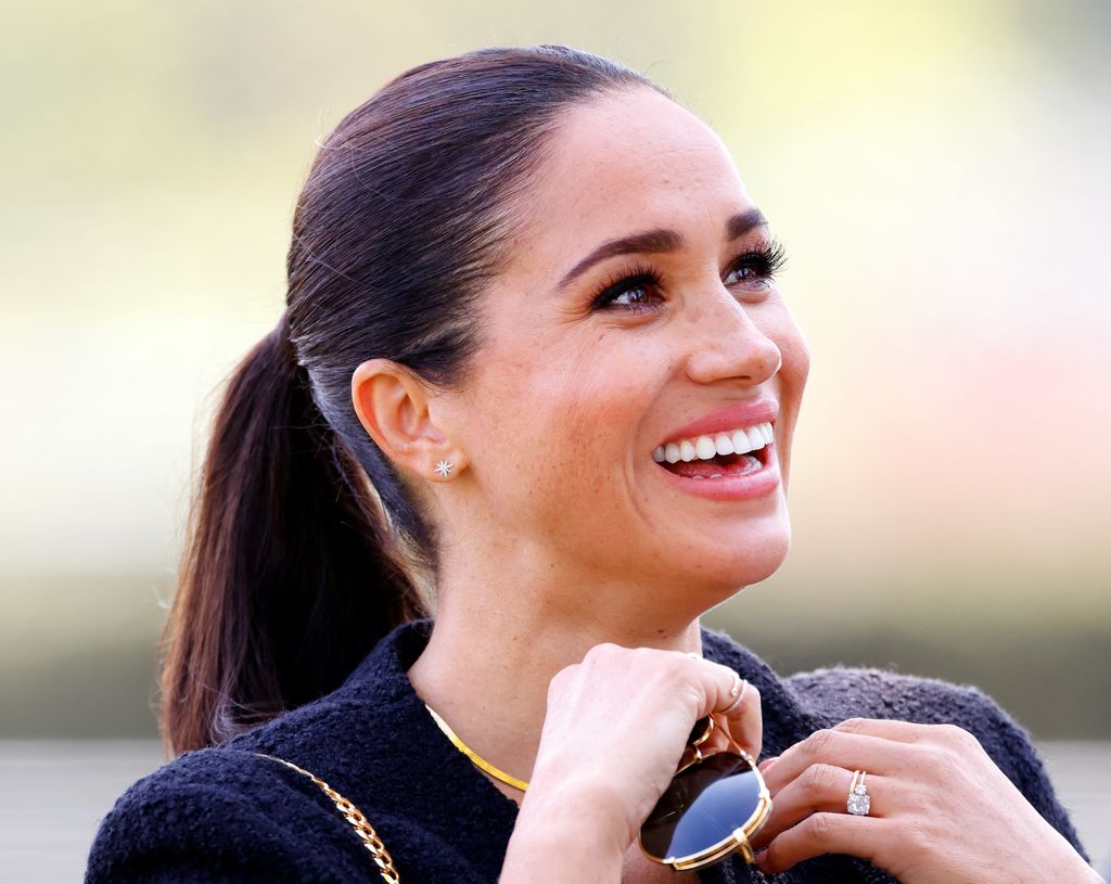 Meghan, Duchess of Sussex attends the Land Rover Driving Challenge