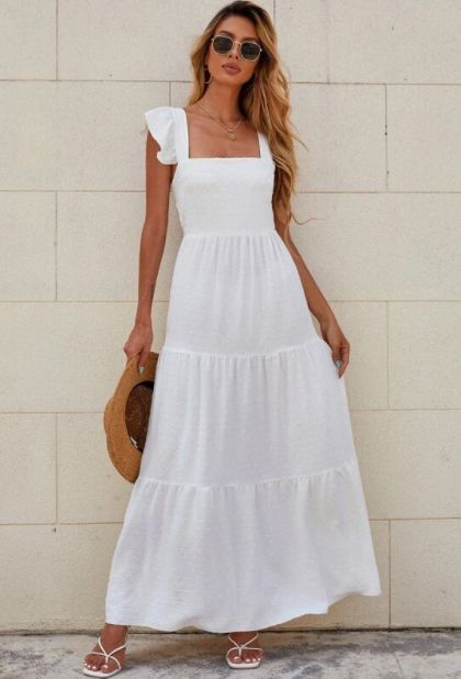 white dress shein