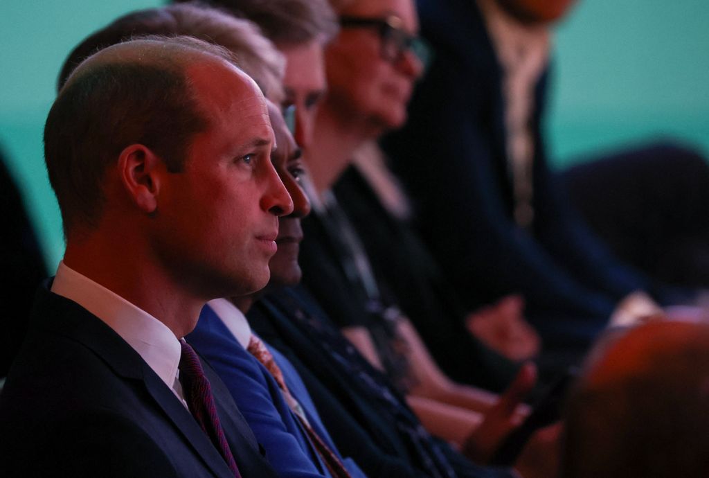 Prince William seated at the Earthshot Prize Innovation Summit 