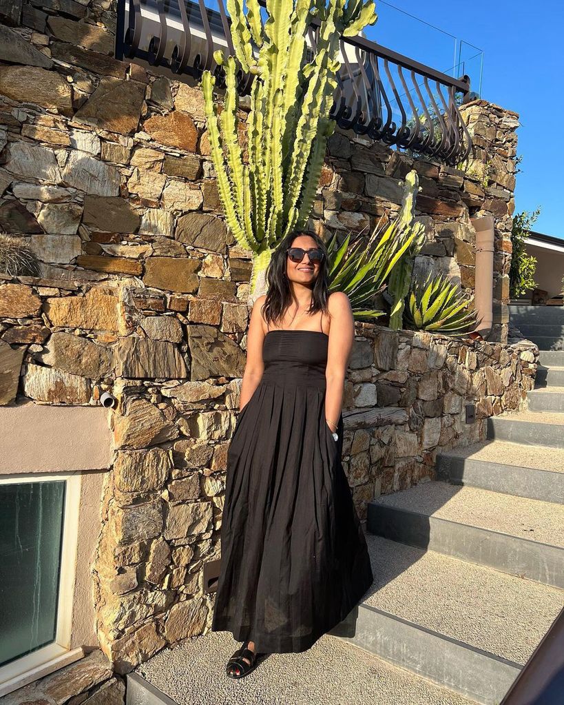 Influencer Thaarani showcases a simple summer LBD