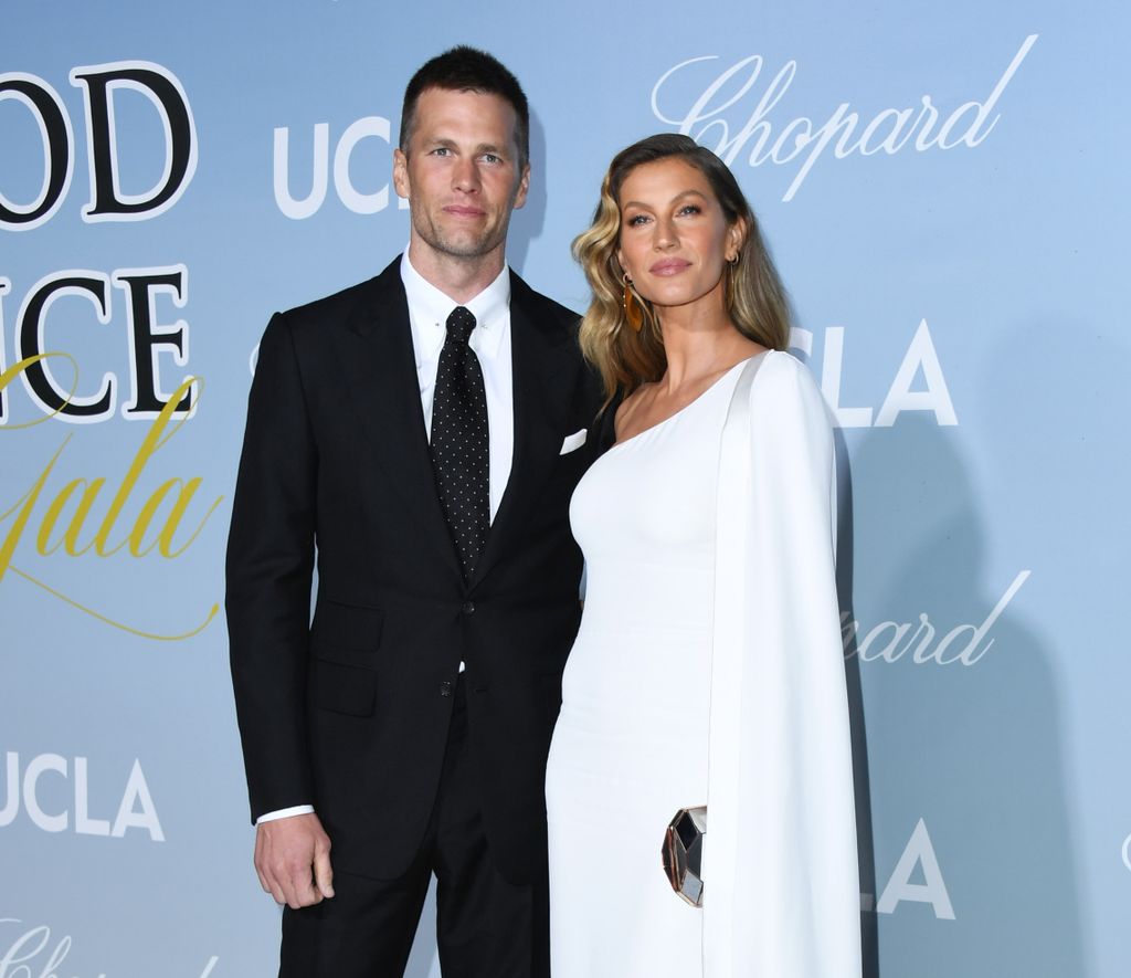 Tom Brady and Gisele Bundchen attend the 2019 Hollywood For Science Gala at Private Residence on February 21, 2019 in Los Angeles, California