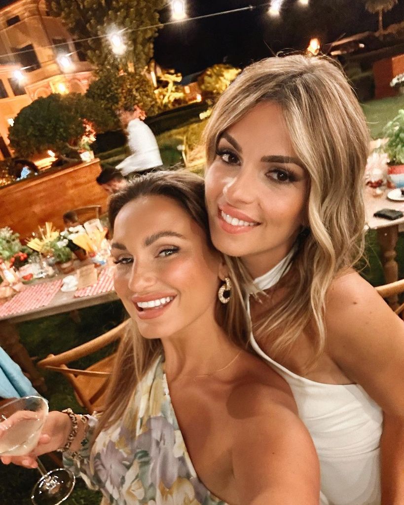 Sam Faiers taking a selfie with Ashley Cole's wife Sharon