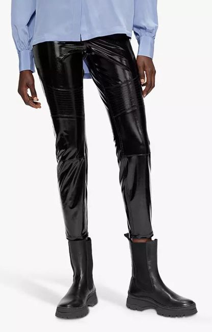 ted baker leather trousers