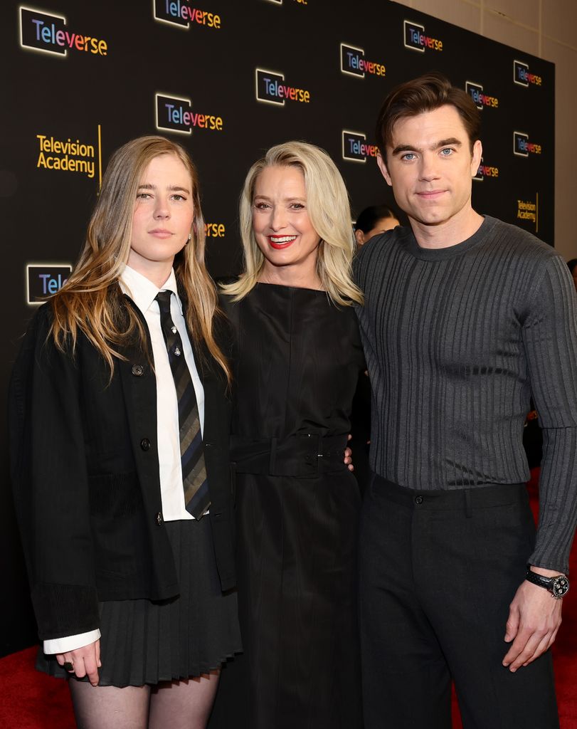 Taylor Dearden, Katherine LaNasa and Patrick Ball of "The Pitt" attend the TV Academy's Inaugural Televerse Festival at JW Marriott LA Live 