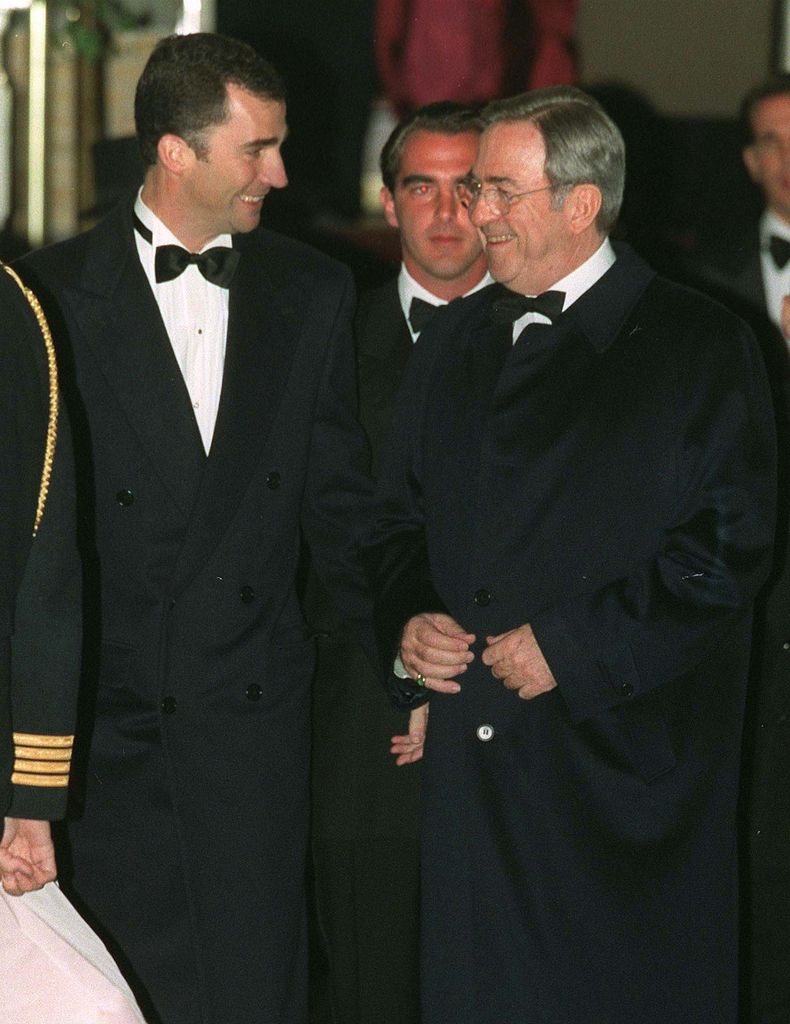 Felipe of Spain and King Constantine