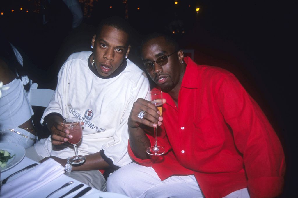 Jay-Z and Sean Combs in 2000