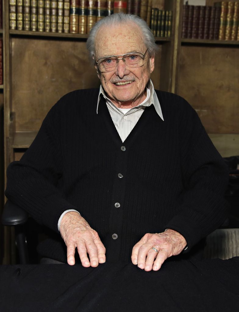 Actor William Daniels signs copies of "There I Go Again: How I Came To Be Mr. Feeny, John Adams, Dr. Craig, KITT and Many Others" at Strand Bookstore on March 2, 2017 in New York City.