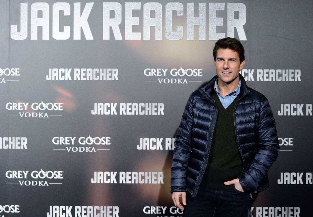 Tom Cruise attends the premiere of 'Jack Reacher' at Callao Cinema on December 13, 2012 in Madrid, Spain
