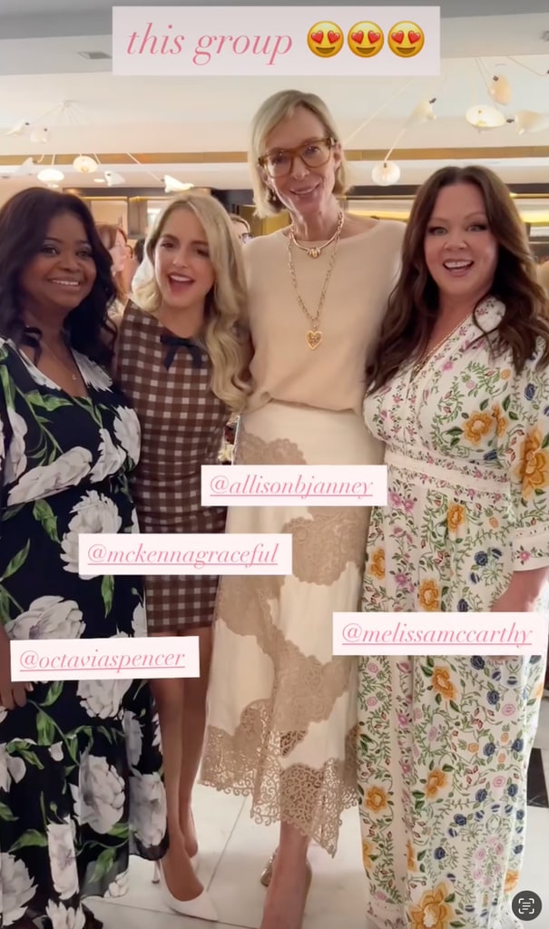 melissa mccarthy Octavia Spencer Allison Janney mckenna grace