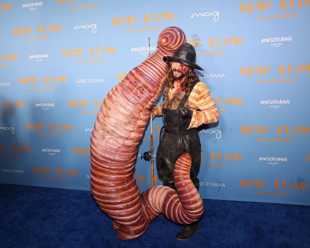 Heidi dressed as a worm for her 2022 bash