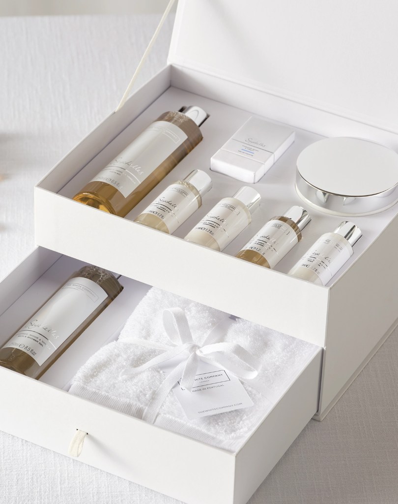 Ensemble de rituels de bain aux Seychelles de la White Company