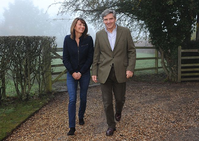 carole michael middleton bucklebury family home