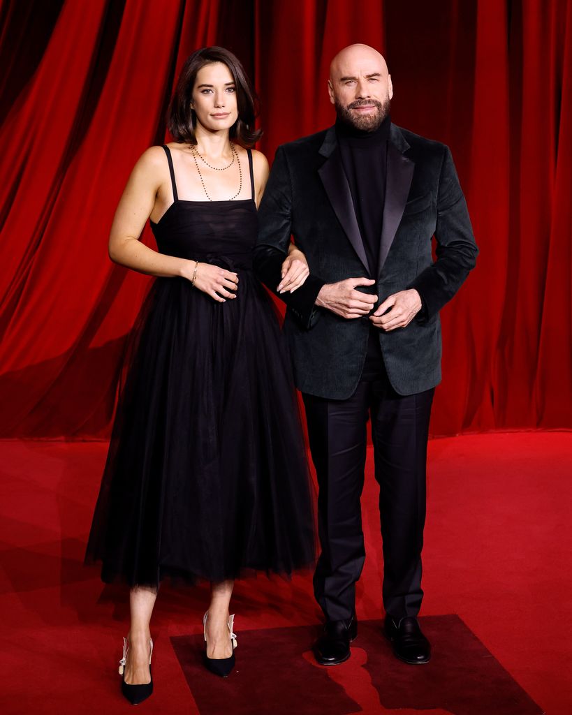 Ella Travolta and John Travolta attend the 2024 Academy Museum Gala at Academy Museum of Motion Pictures on October 19, 2024 in Los Angeles, California.