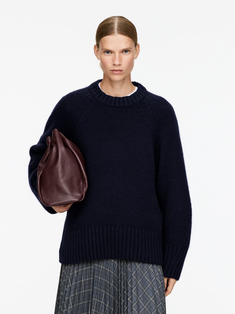Chunky Pure Cashmere Jumper ​
