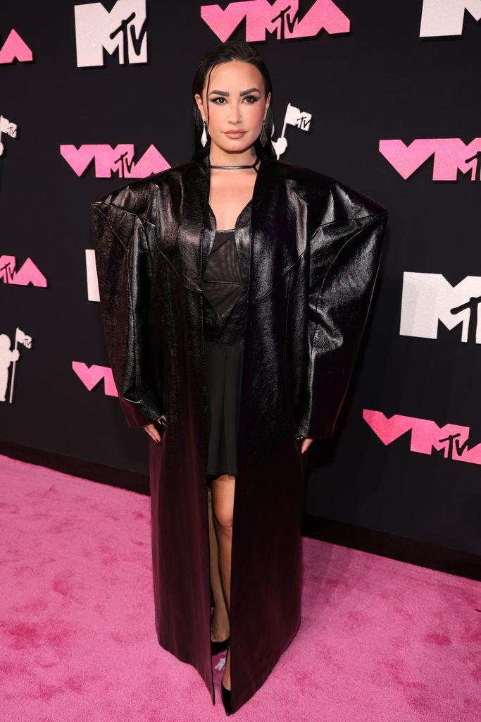 Demi Lovato attends the 2023 MTV Video Music Awards 