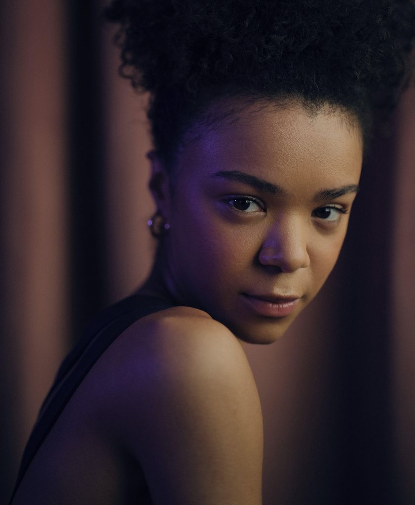 female actor headshot