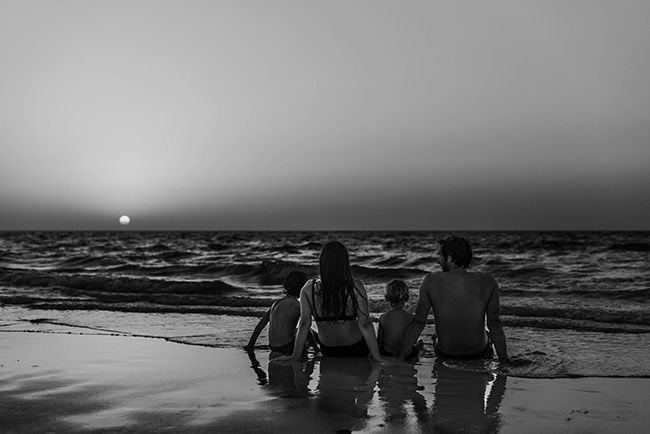 sunset beach abu dhabi