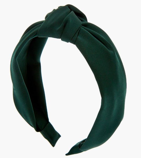 green knot headband claires