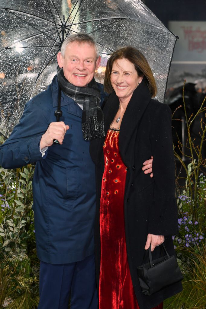 Martin Clunes et Philippa Braithwaite 