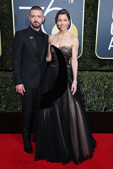 justin timberlake jessica biel golden globes