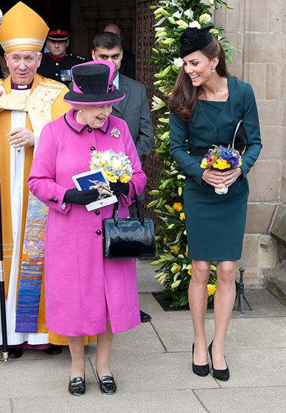 queen kate middleton leicester