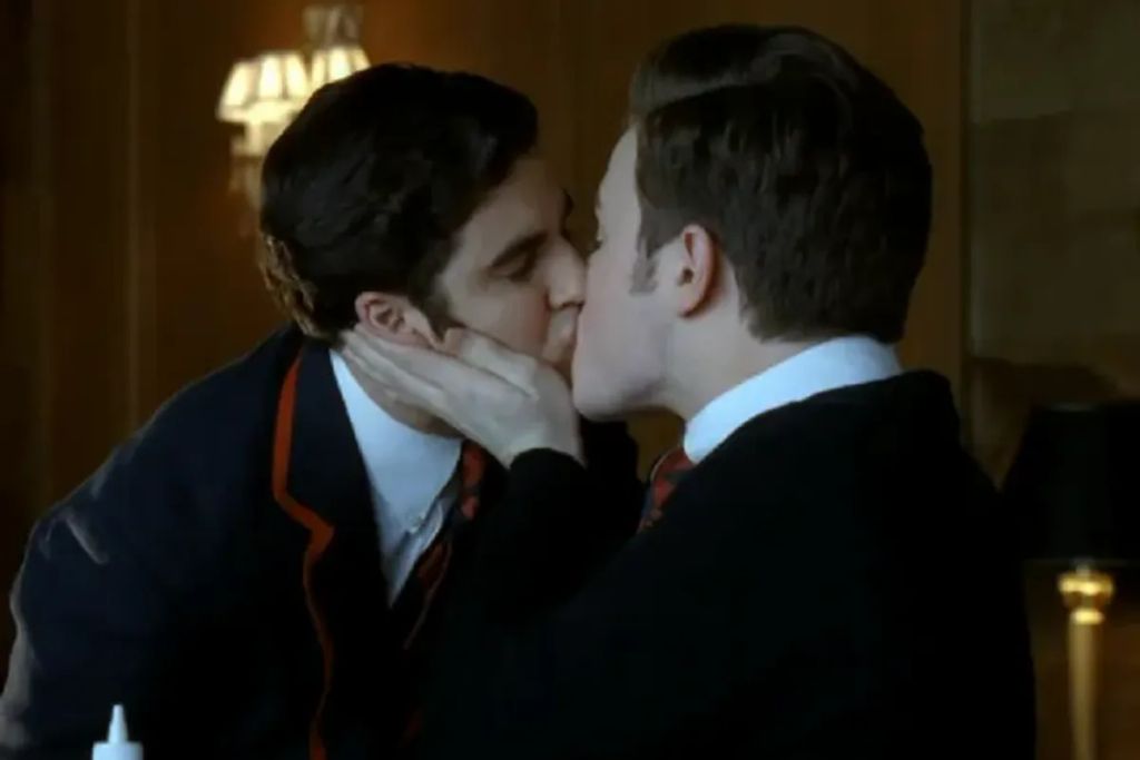 Blaine and Kurt in Glee