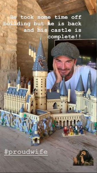 David Beckham castle